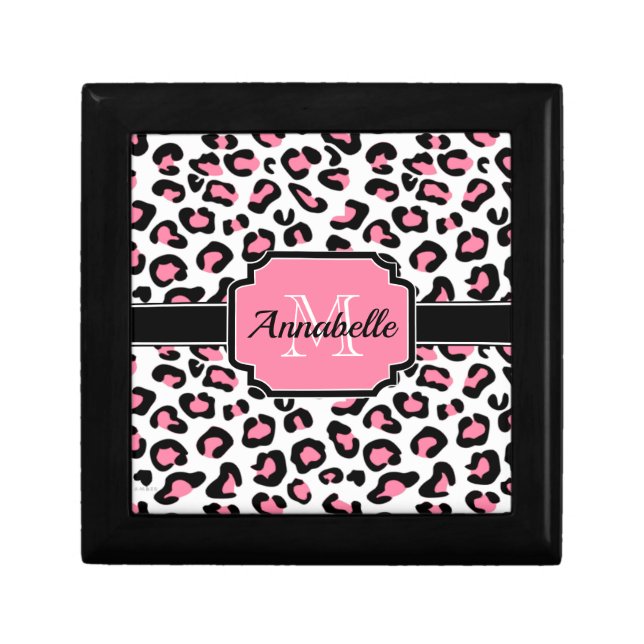 Pink Leopard Print Gift Box (Front)
