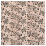 Pink Leopard Print Pattern – Chic Animal Fabric