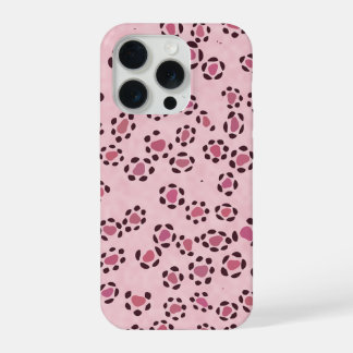 Pink Leopard Print Phone Case | Cute Blush Animal 