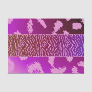 Pink Leopard Print Tissue Paper