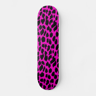 Pink Leopard Skateboard