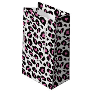 Pink Leopard Spots Small Gift Bag