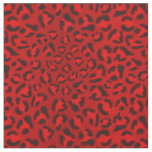 Pink leopard texture pattern. fabric