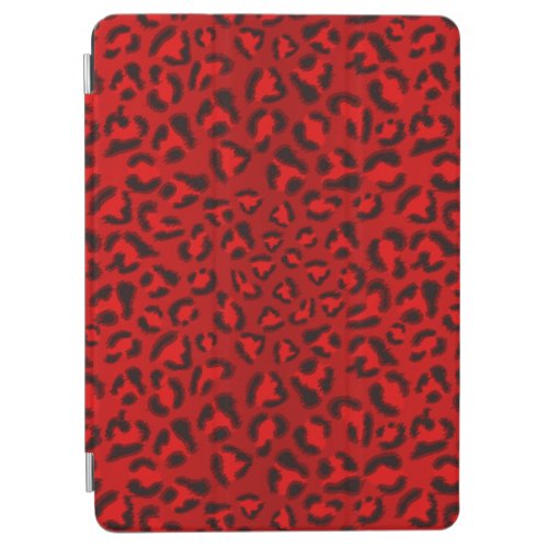 Pink leopard texture pattern iPad air cover