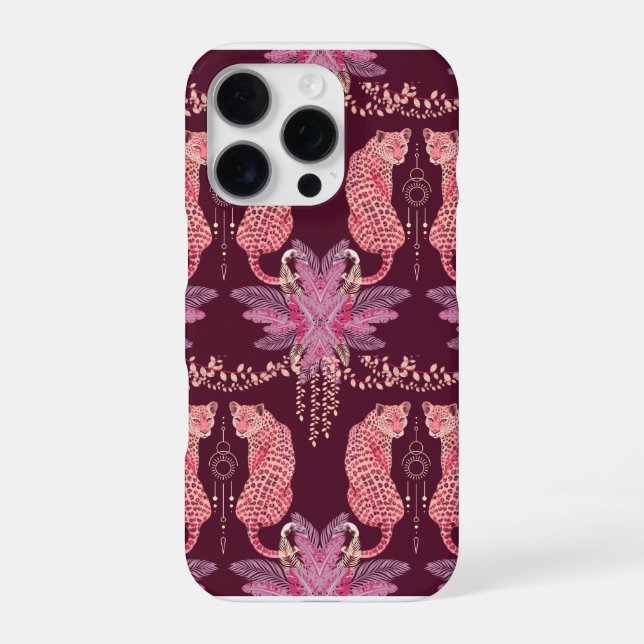 Pink Leopards Phone Case  (Back)