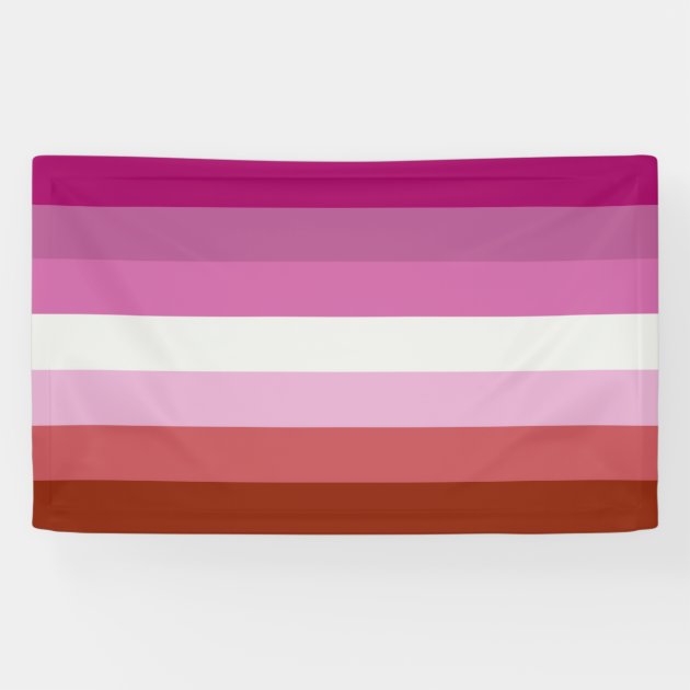 lesbian flag pink