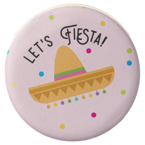 Pink Lets Fiesta Birthday  Chocolate Covered Oreo