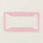 Pink License Plate Frame