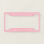 Pink License Plate Frame Pink License Plate Frame