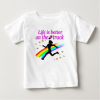 PINK LIFE IS BETTER ON THE TRACK DESIGN