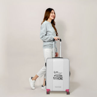 Pink Life Takes You to Unexpected Places Love Home Luggage