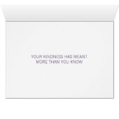 Pink Light Campion Wildflower Thank You Cards (Inside Horizontal (Bottom))