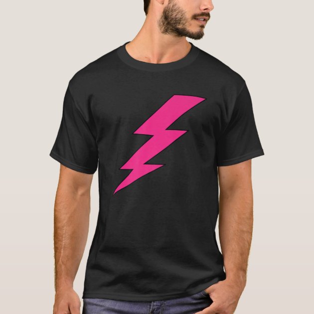 Pink clearance lightning shirt