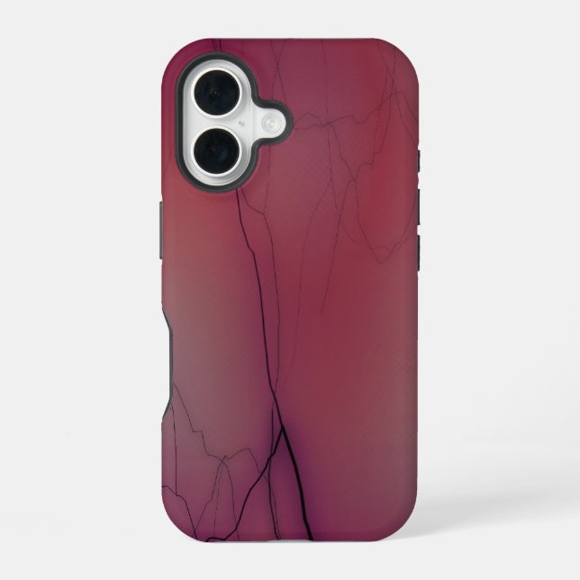 pink lightning iPhone case (Back)