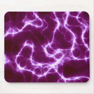 Pink Lightning Mouse Pad