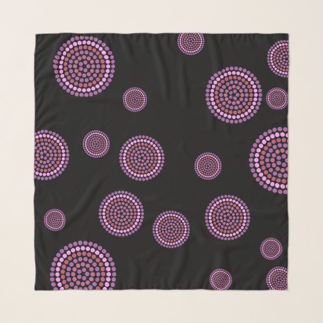 Pink Lights Scarf (Front)