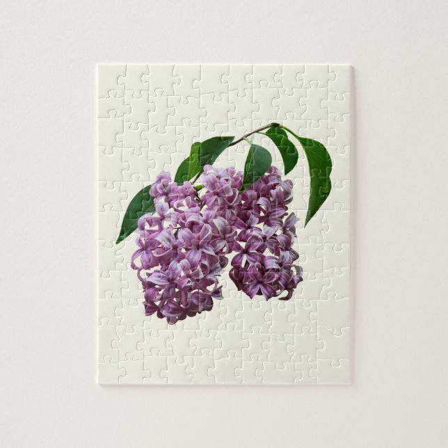Pink Lilac Duo Jigsaw Puzzle (Vertical)