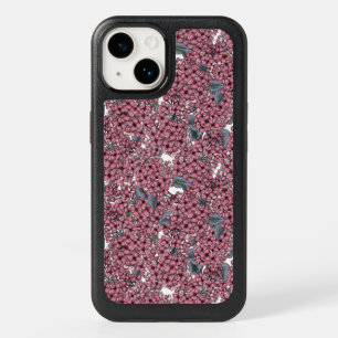 Pink Lilac garden OtterBox iPhone 14 Case