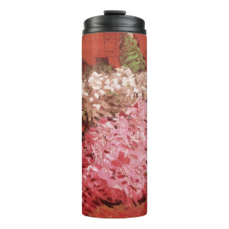 Pink Lilacs by Vincent van Gogh, Still Life Flower Thermal Tumbler