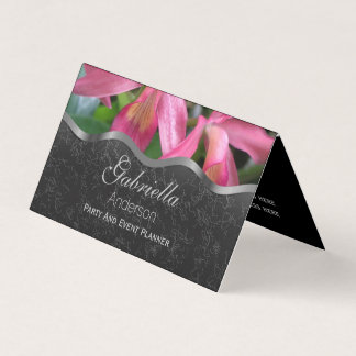 Pink Lily Business Card