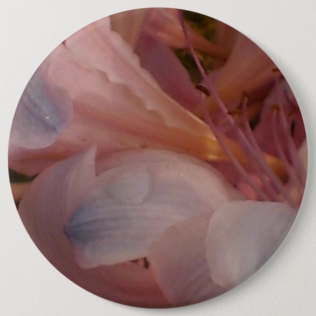 Pink Lily Button (Front)