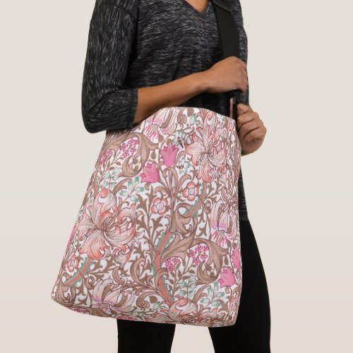 Pink Lily Crossbody Bag