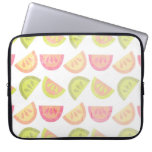 Pink, Lime Green, Orange, Yellow, Tropical Citrus Laptop Sleeve at Zazzle