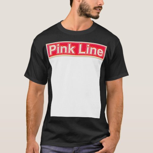 Pink Line T_Shirt