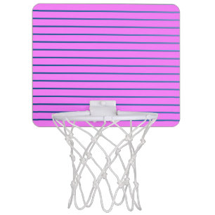 Pink Lined Basketball Hoop