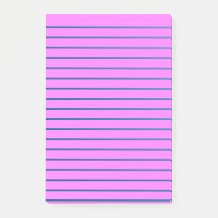 Pink Lined Notes
