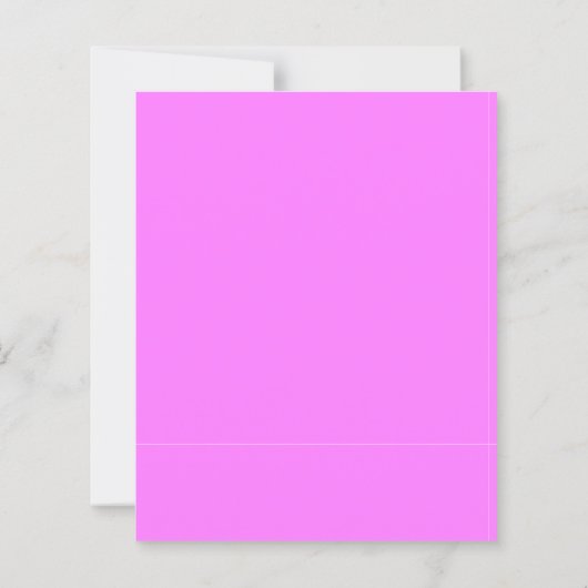 Pink Lined Paper Sheet (Back)