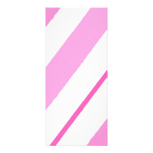 Pink lines rack card