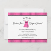 Pink Lingerie Bridal Shower Invitation | Zazzle