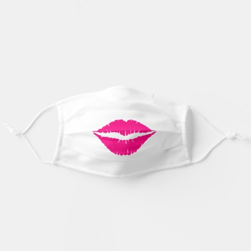 Pink Lips Adult Cloth Face Mask