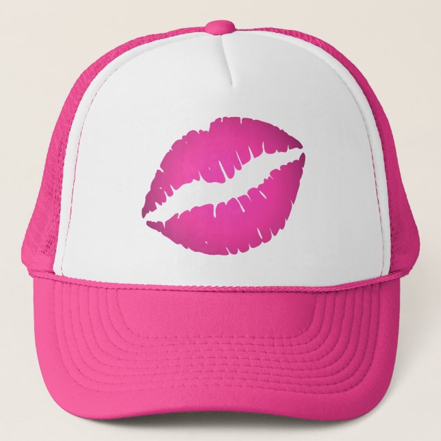 Pink Lips Hat (Front)
