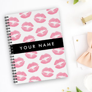 Pink Lips, Kiss, Lipstick, Your Name, Personalise Planner