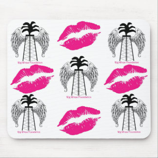 Pink Lips Mouse Pad