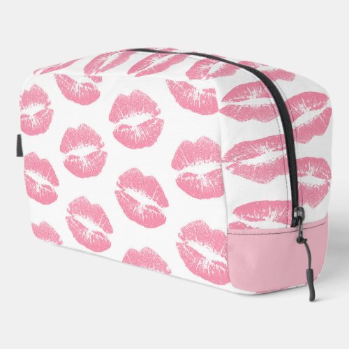 Pink Lips Pattern Of Lips Pink Lipstick Kiss Dopp Kit