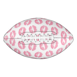 Pink Lips, Pattern Of Lips, Pink Lipstick, Kiss Football