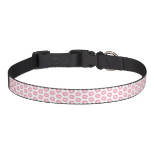 Pink Lips, Pattern Of Lips, Pink Lipstick, Kiss Pet Collar