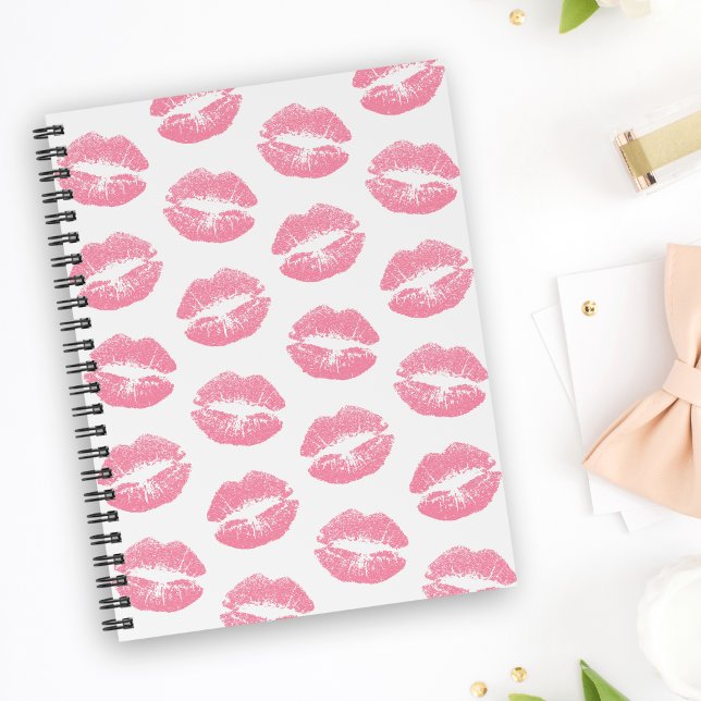 Pink Lips, Pattern Of Lips, Pink Lipstick, Kiss Planner (Creator Uploaded)