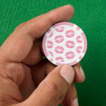Pink Lips, Pattern Of Lips, Pink Lipstick, Kiss Poker Chips