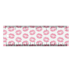 Pink Lips, Pattern Of Lips, Pink Lipstick, Kiss Ruler