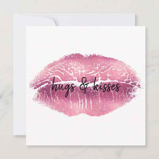 Pink Lips personalized quote (Front)