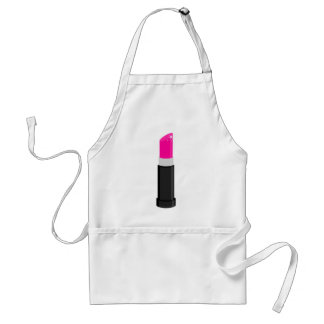Pink Lipstick Adult Apron