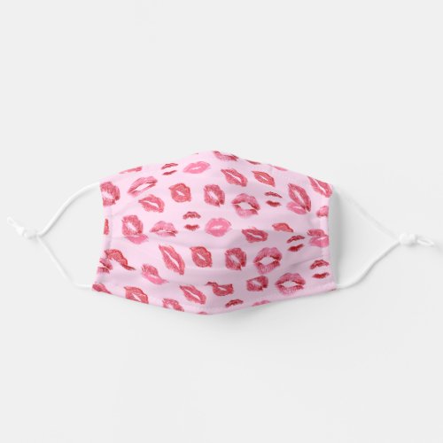 Pink Lipstick Chic Adult Cloth Face Mask