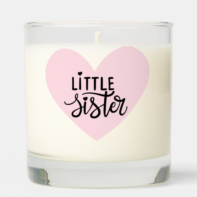  Pink Little Sister Scented Candle (Front)