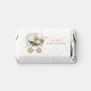 Pink Little Snowflake Baby Shower Hershey's Miniatures