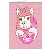 Pink Llama Love & Heart (Front)