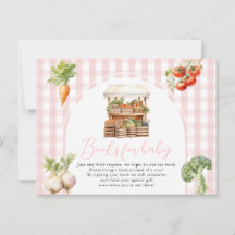 Pink Locally Grown Fresh Market Books for baby